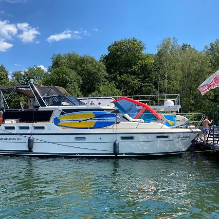 Luxusurlaub Auf Der Amavida Yacht / Scharmuetzelsee Bad Saarow Exterior foto