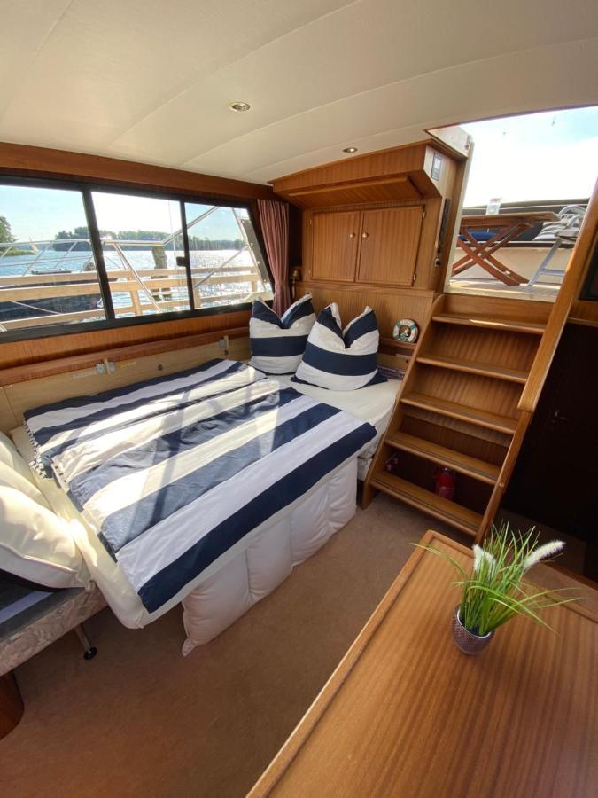 Luxusurlaub Auf Der Amavida Yacht / Scharmuetzelsee Bad Saarow Exterior foto
