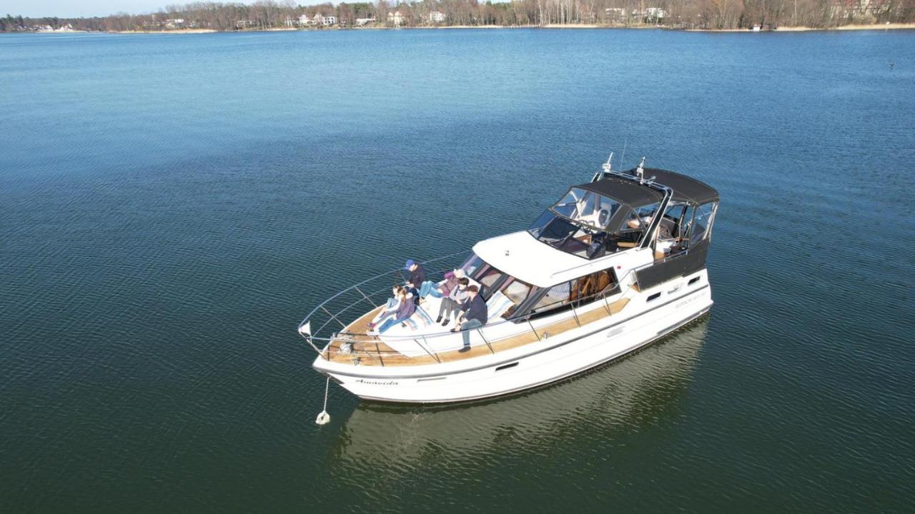 Luxusurlaub Auf Der Amavida Yacht / Scharmuetzelsee Bad Saarow Exterior foto